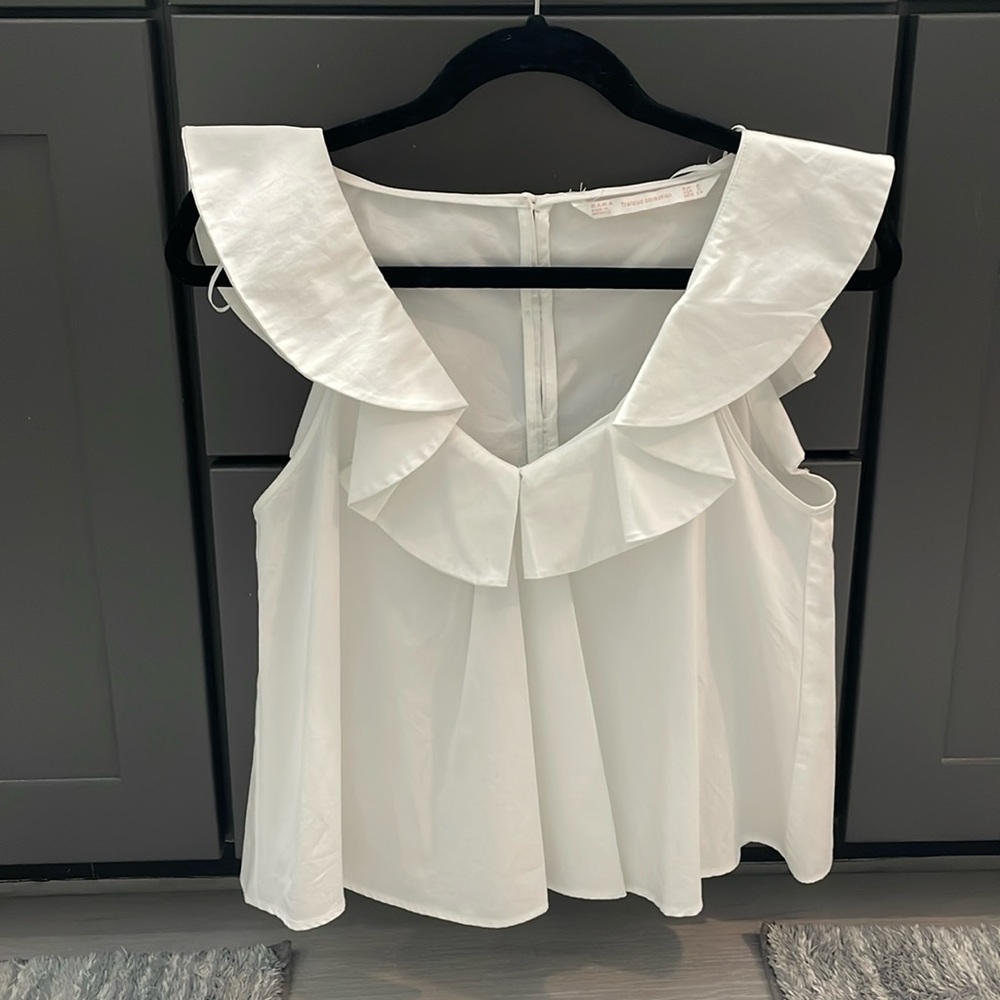 Zara Trafaluc collection size S white blouse